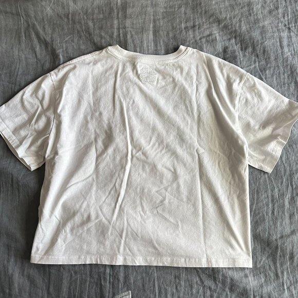 Never Fully Dressed Palm boob shirt - white palm tree t-shirt - Picture 7 of 7